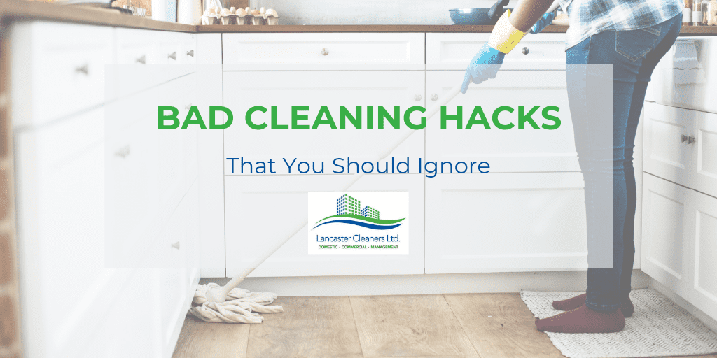 Bad Cleaning Hacks You Should Ignore